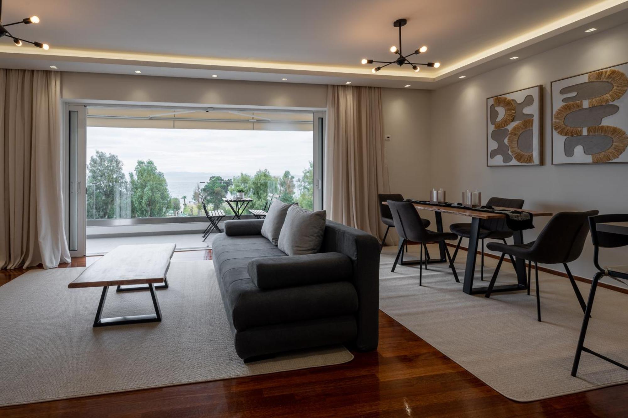 Sesilia Sea View Apartment Athen Exterior foto