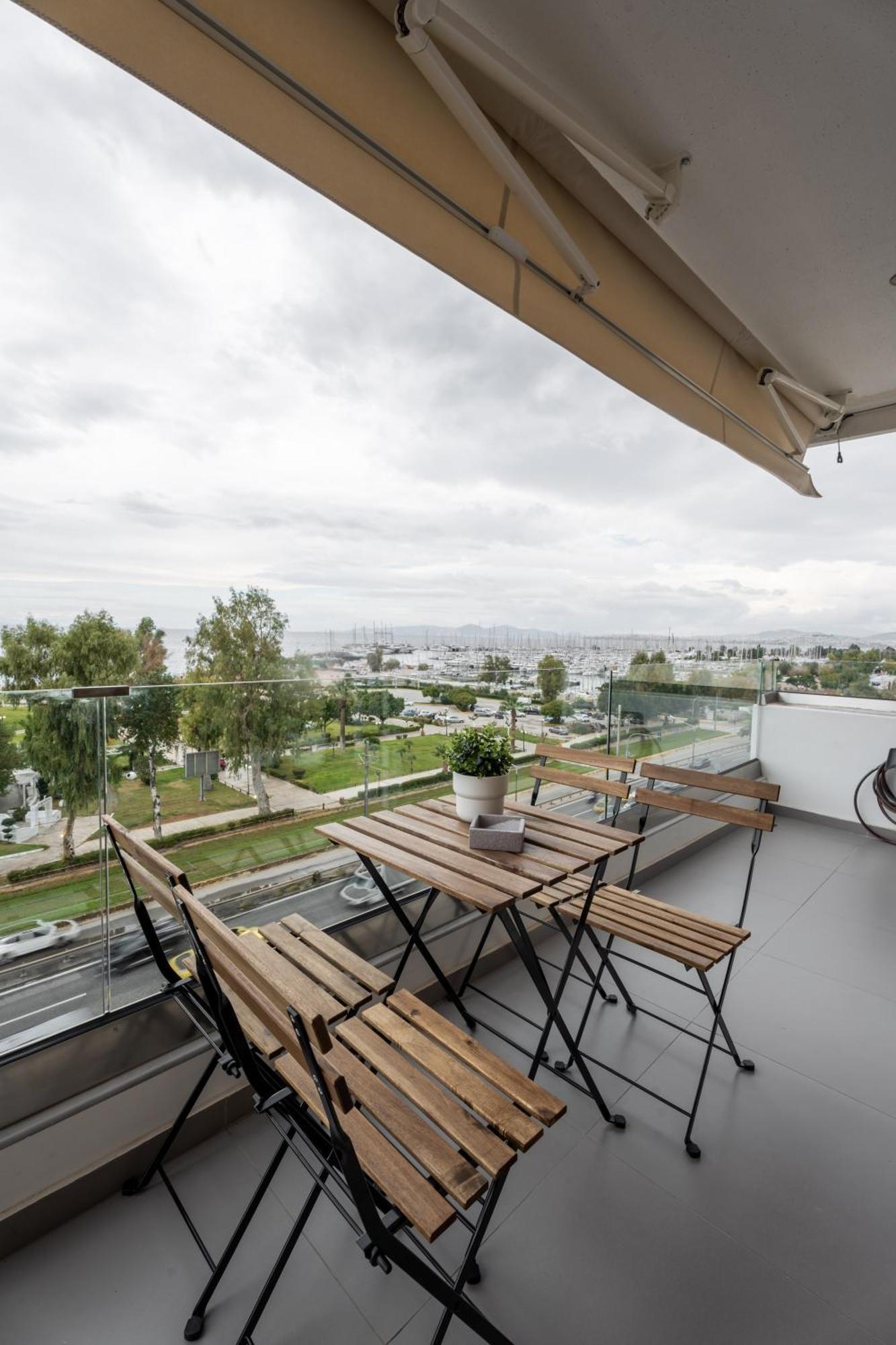 Sesilia Sea View Apartment Athen Exterior foto